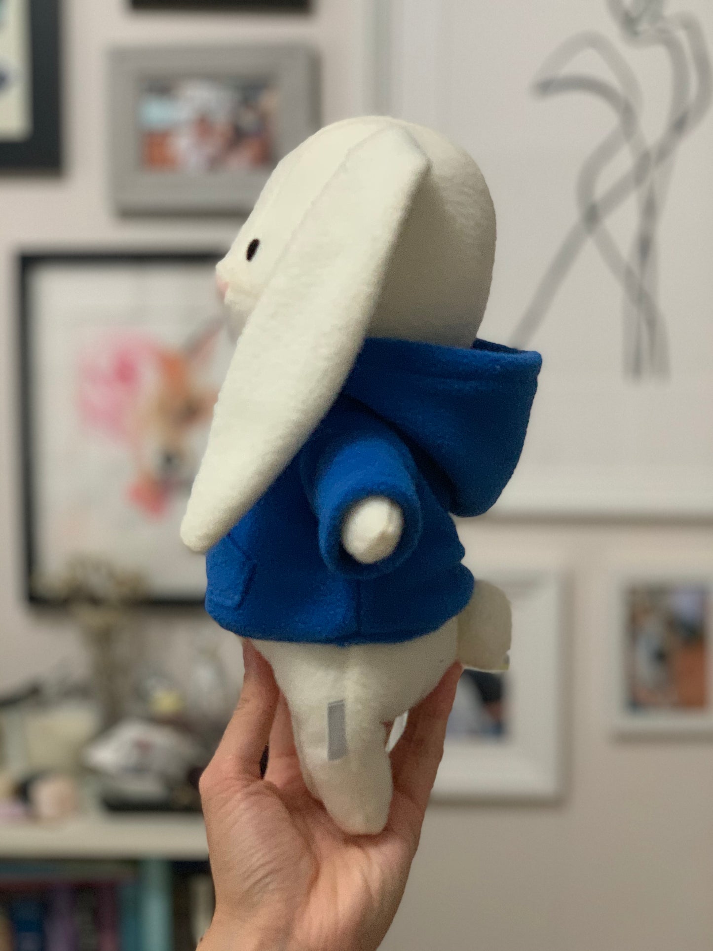 Plushie Hoodie - Blue