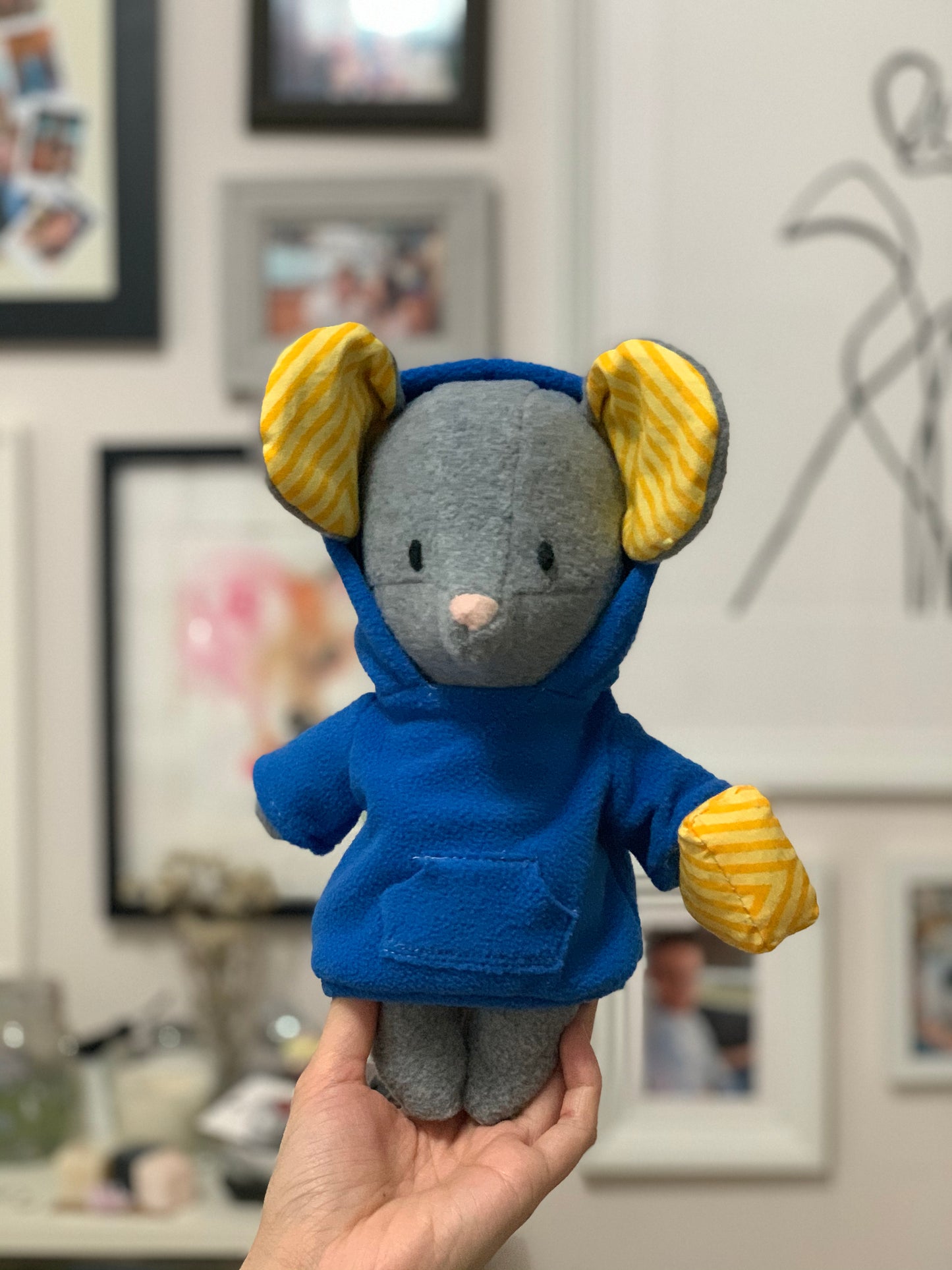 Plushie Hoodie - Blue