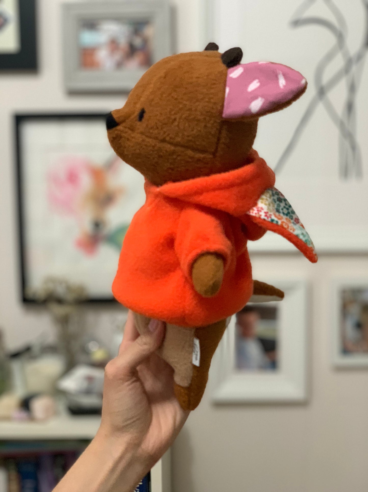 Plushie Hoodie - Fiddle the Fox