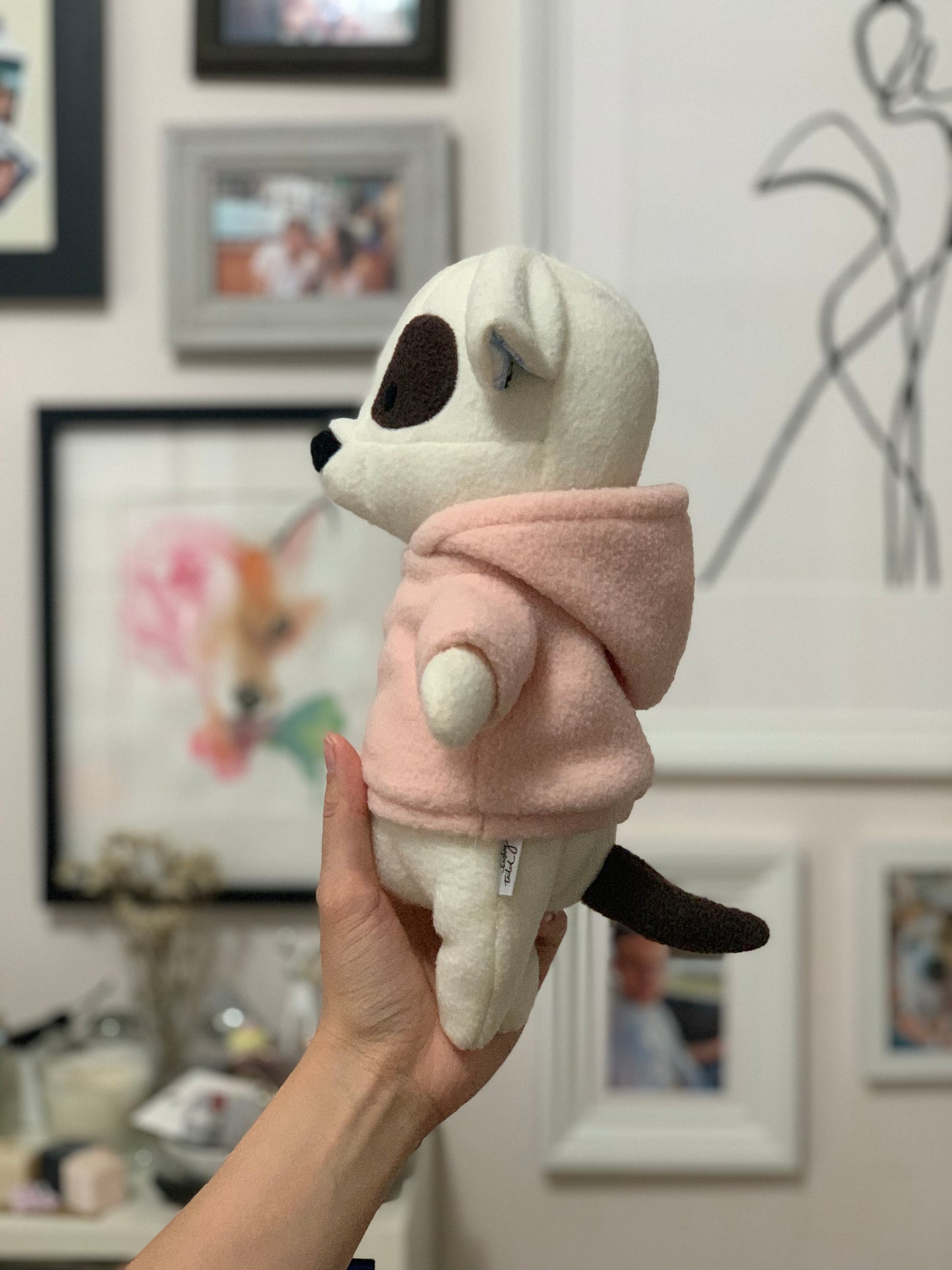 Plushie Hoodie - Pink