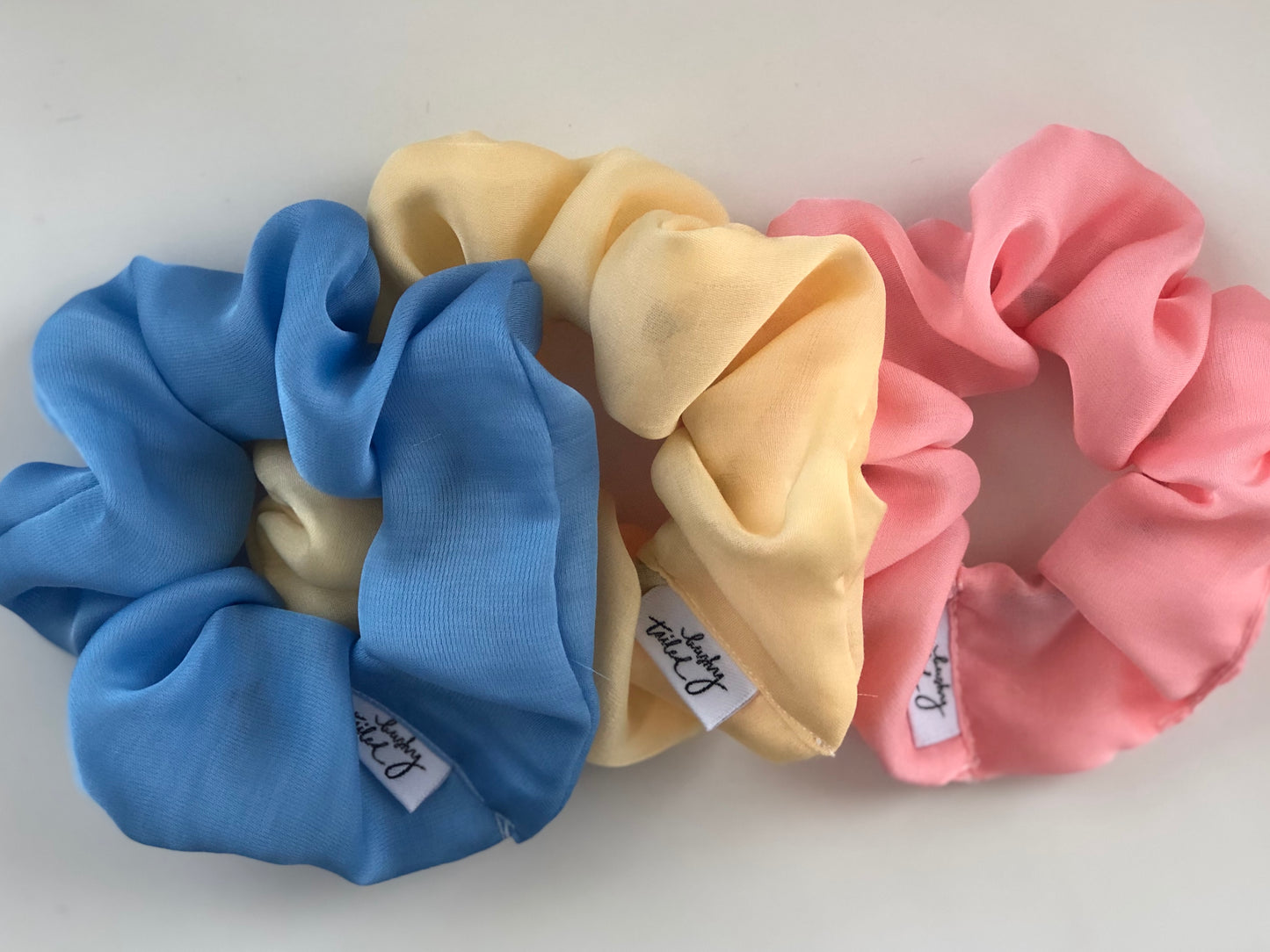 Scrunchies - Polyester Silk