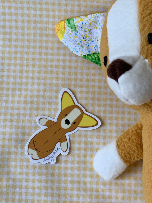 Cori the Corgi Sticker