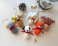 Plushie Ornaments - Set of 6