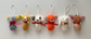 Plushie Ornaments - Set of 4